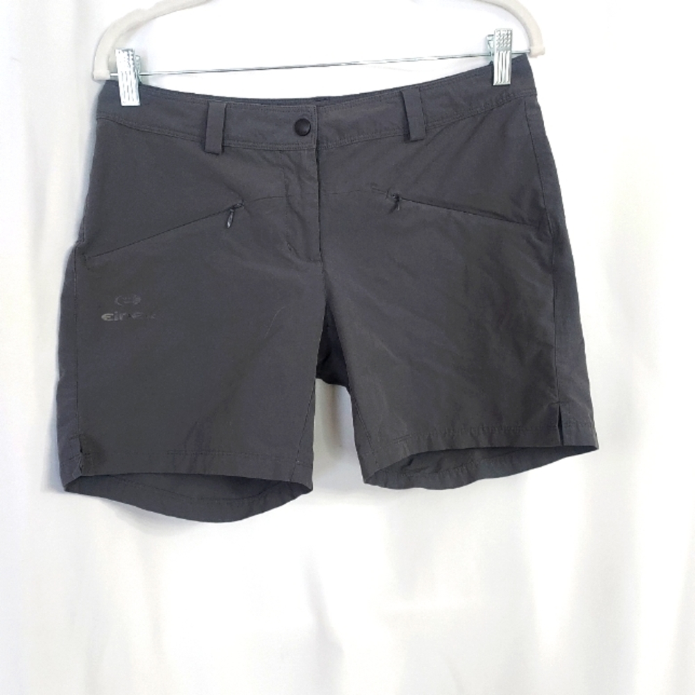Eider Gray Summer Travel Shorts with Zip Pockets Size 10